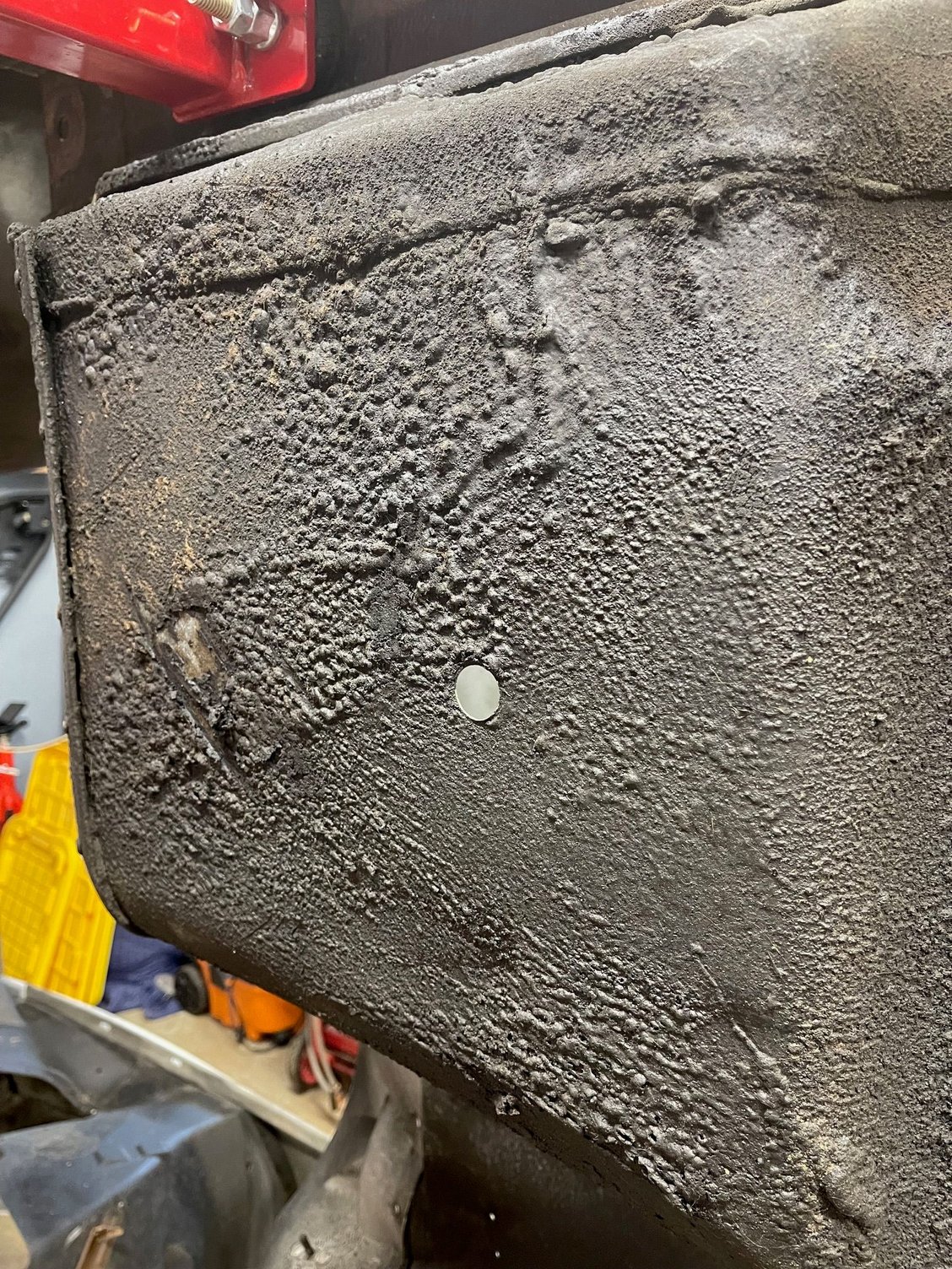 Help with cleaning up this massive undercoating "Ziebart" mess CorvetteForum Chevrolet