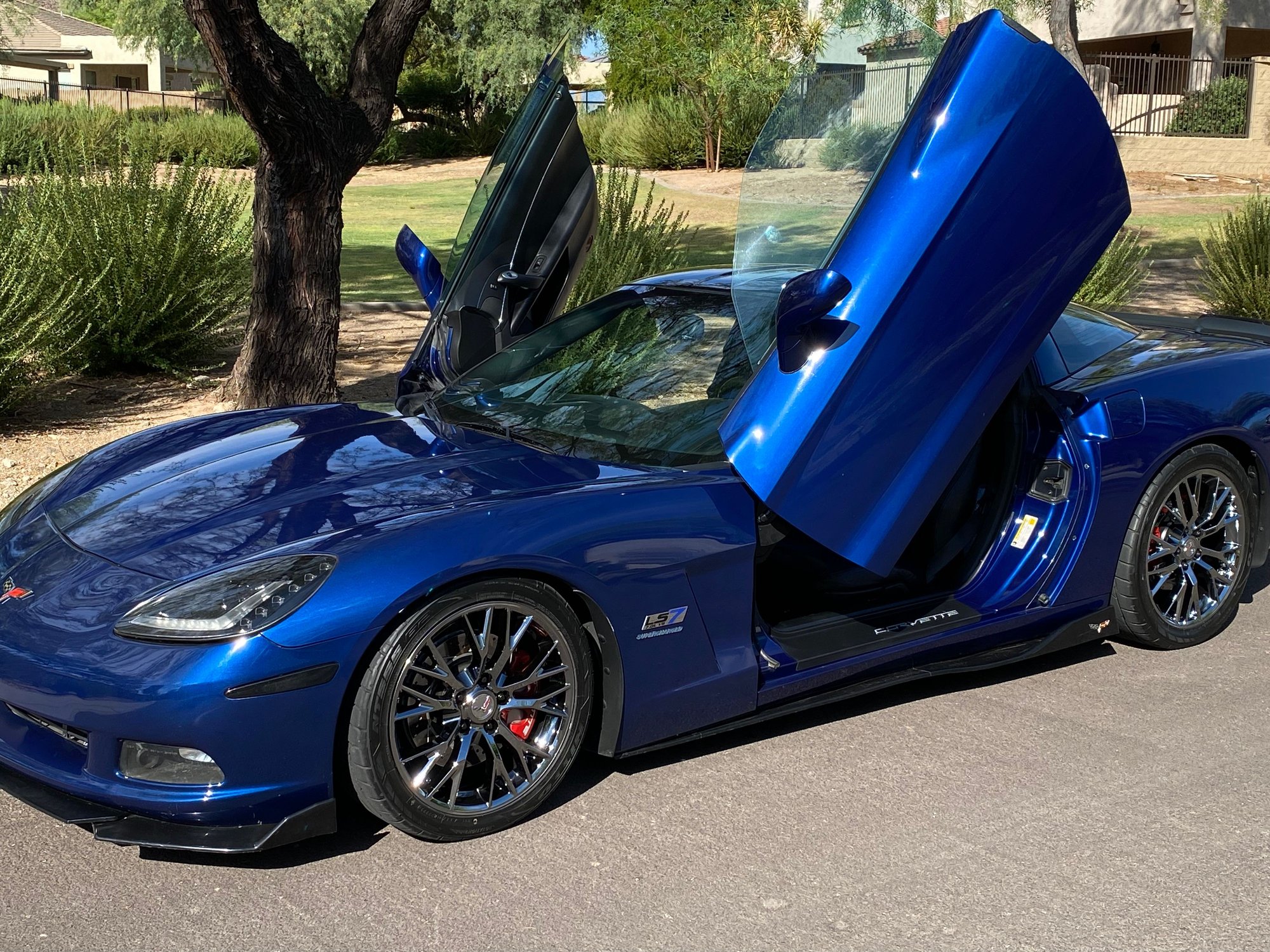 My solution for getting in and out of the lowered car made much easier with the Vertical Doors