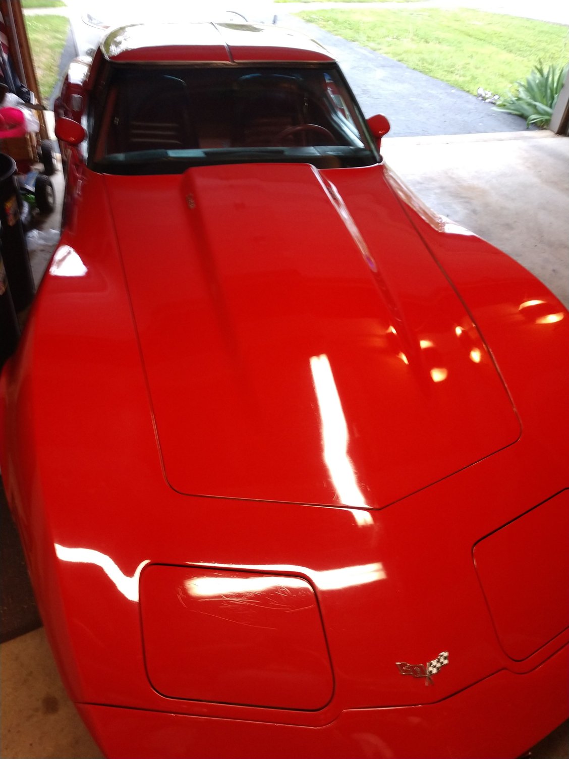 What's going on with the paint/fiberglass? CorvetteForum Chevrolet