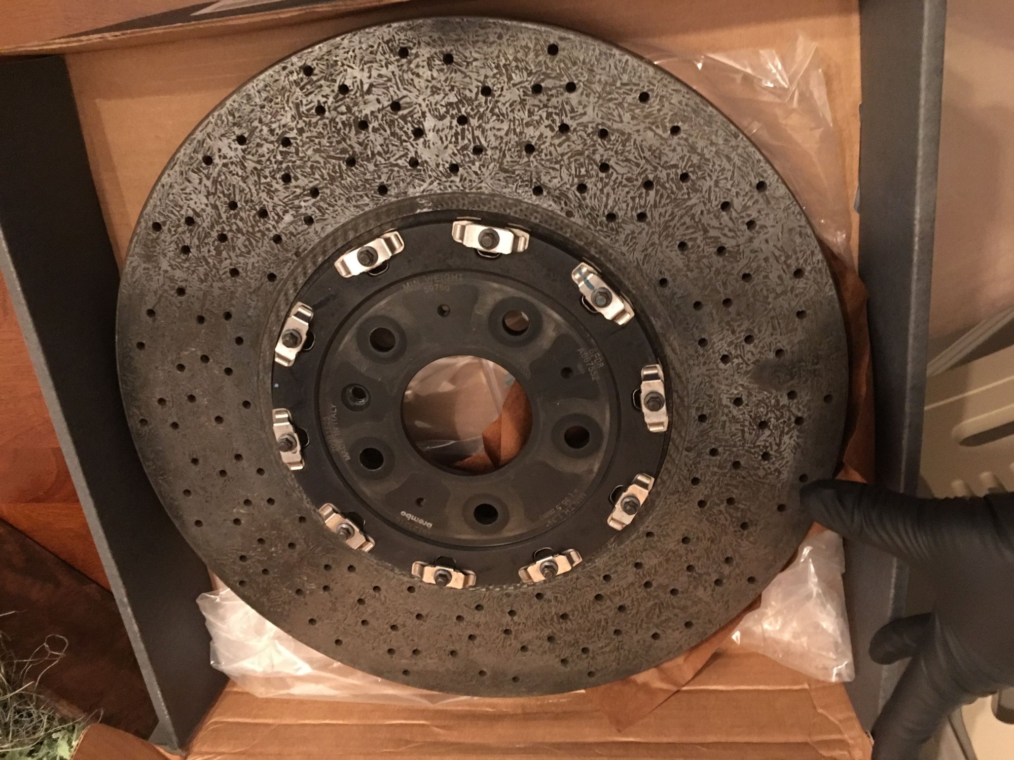 FS (For Sale) C7 Carbon Ceramic Rotors for sale CorvetteForum