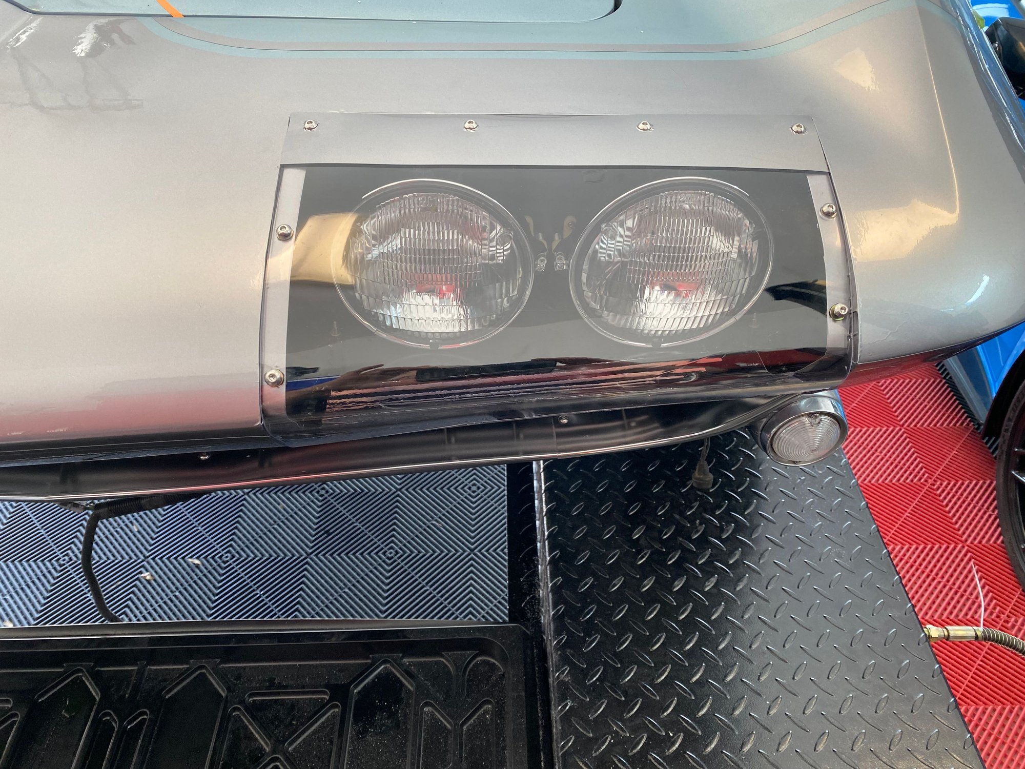 I used a strip of ppf to hide some of the unfinished look of the headlight retainers. Might be too much. I’ll live with it awhile and see how I feel.