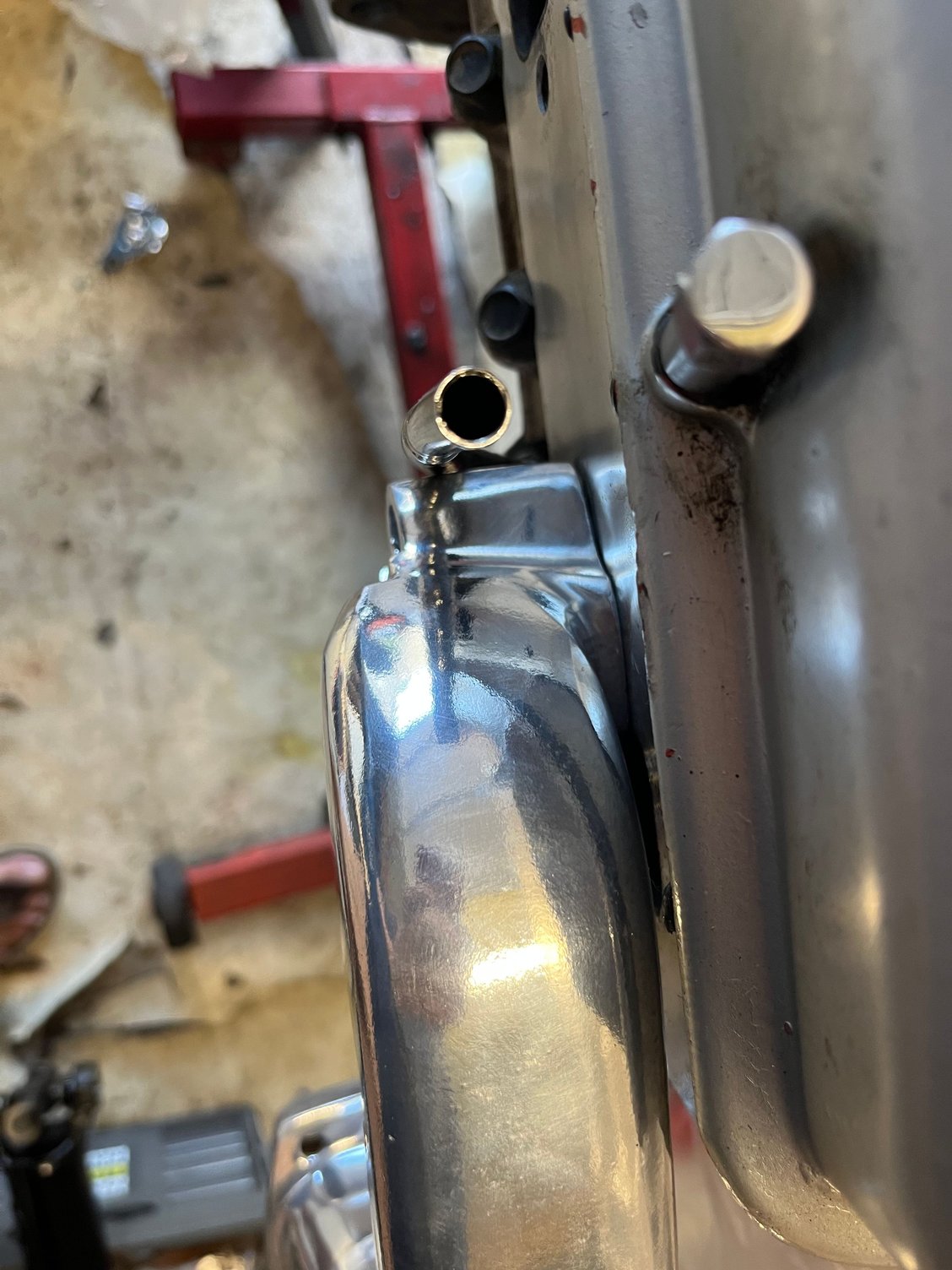 Dipstick not clearing exhaust manifold CorvetteForum Chevrolet