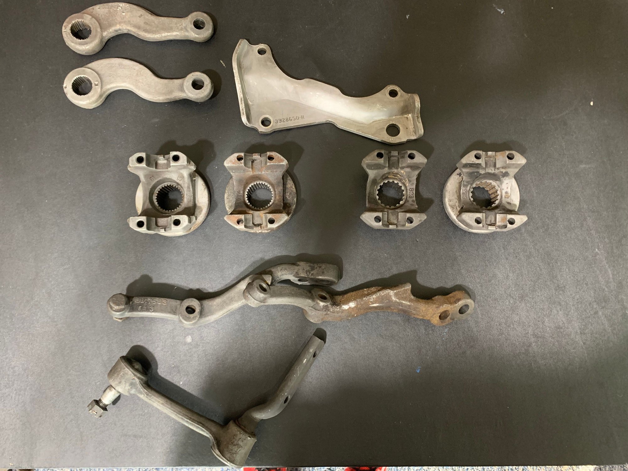 FS (For Sale) Original Pinion Flanges, Knuckle Arms, Idler Arm, Pitman