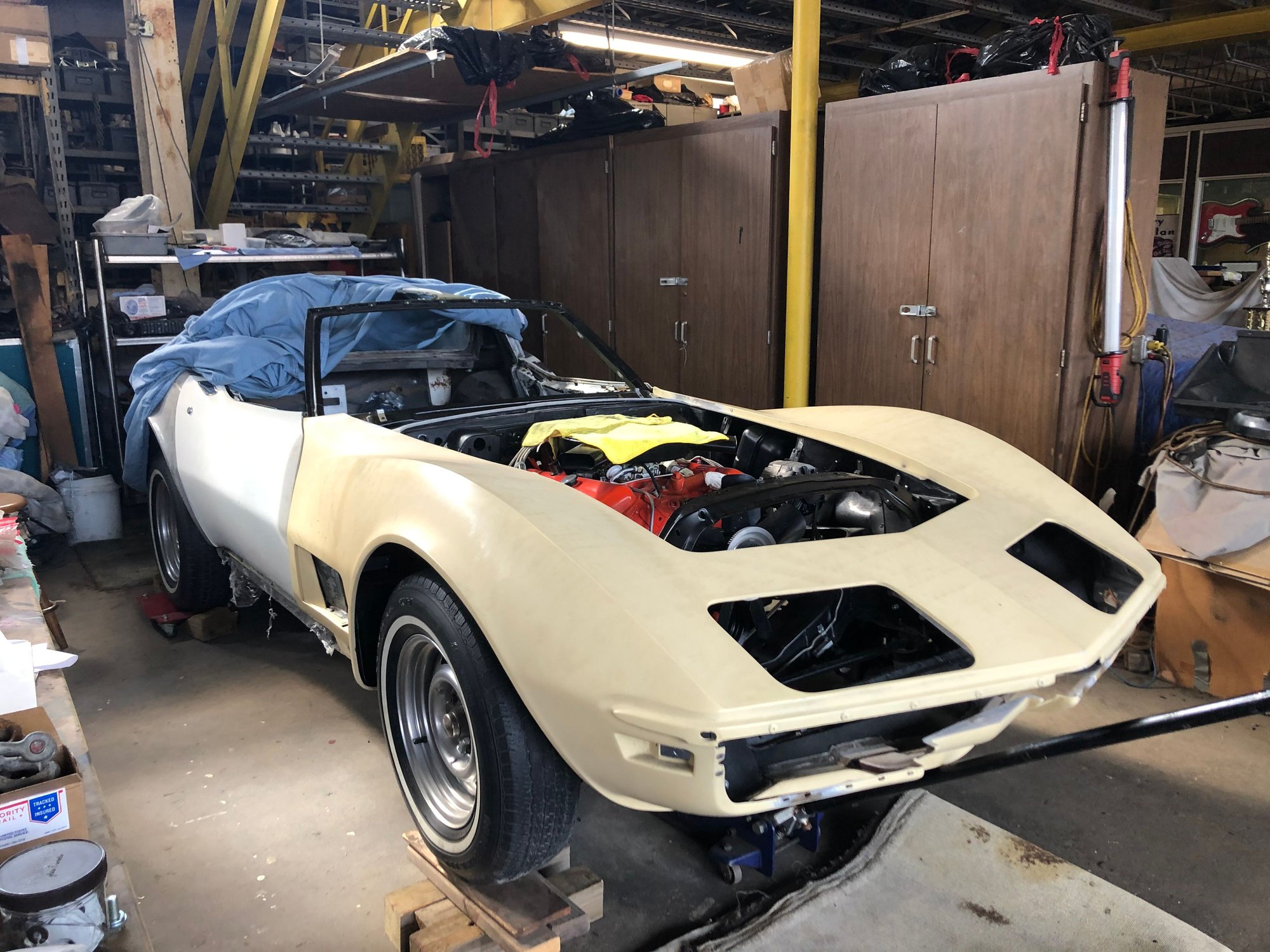 Front clip reinstalled. 