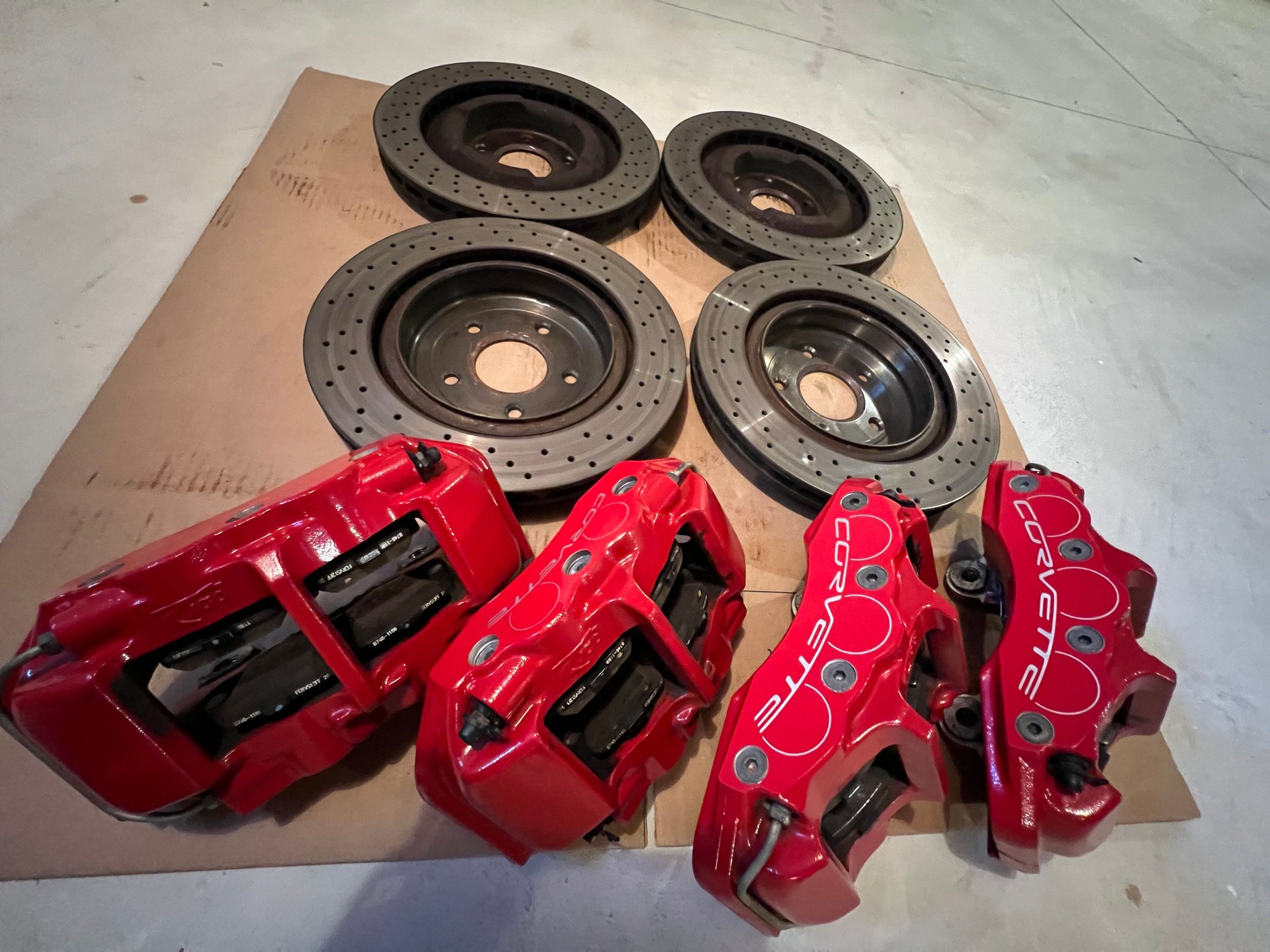 FS (For Sale) C6 ZO6 OEM brakes for sale. 7,200 miles! CorvetteForum