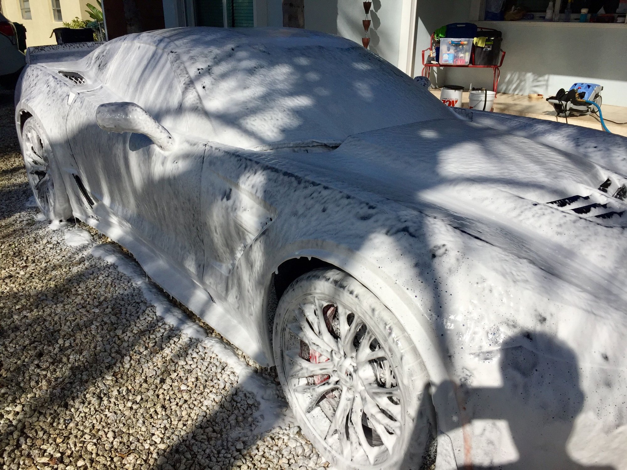 Spraying entire car with foam cannon - CorvetteForum - Chevrolet Corvette  Forum Discussion