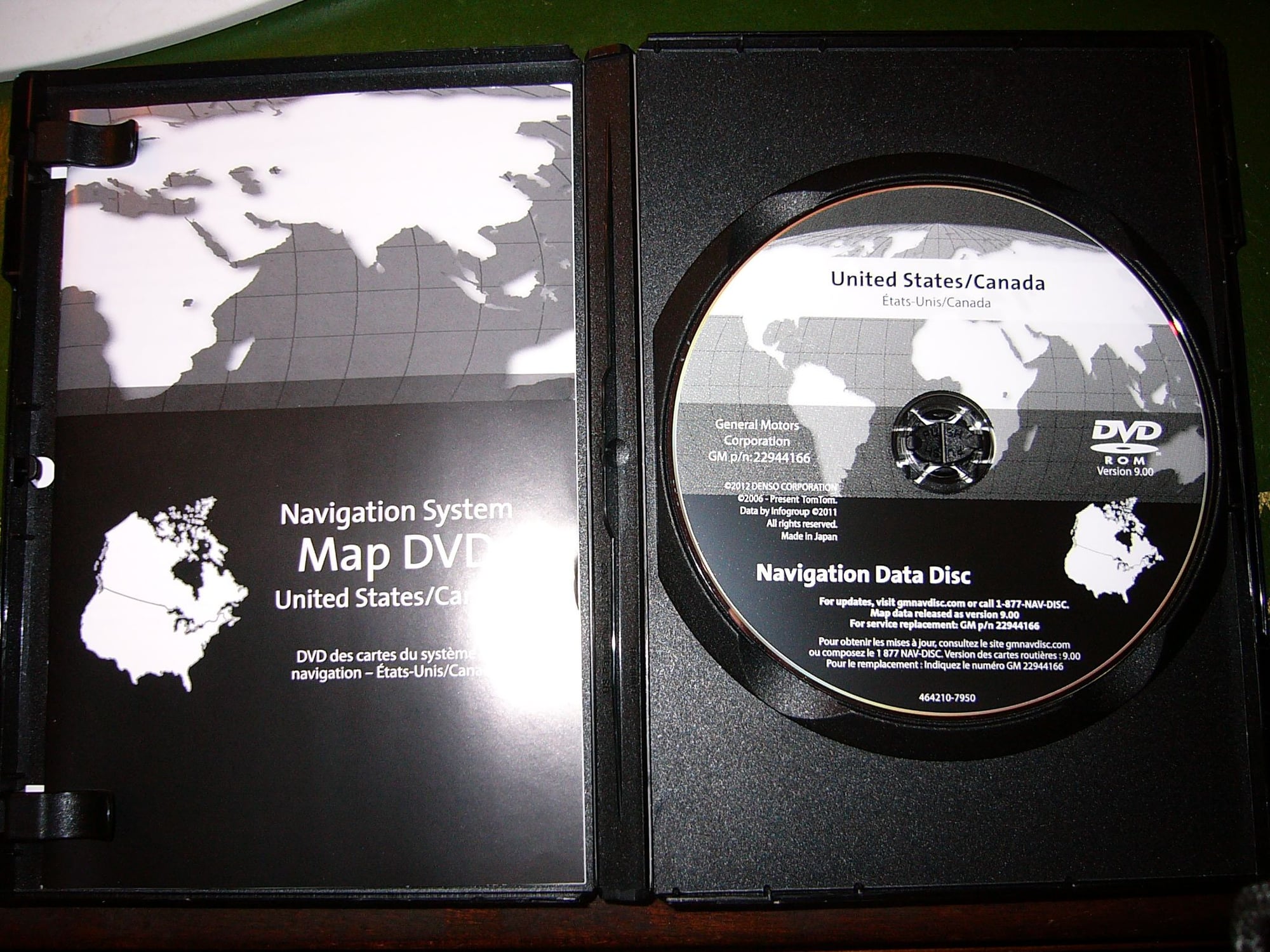 Gm navigation disc middle east
