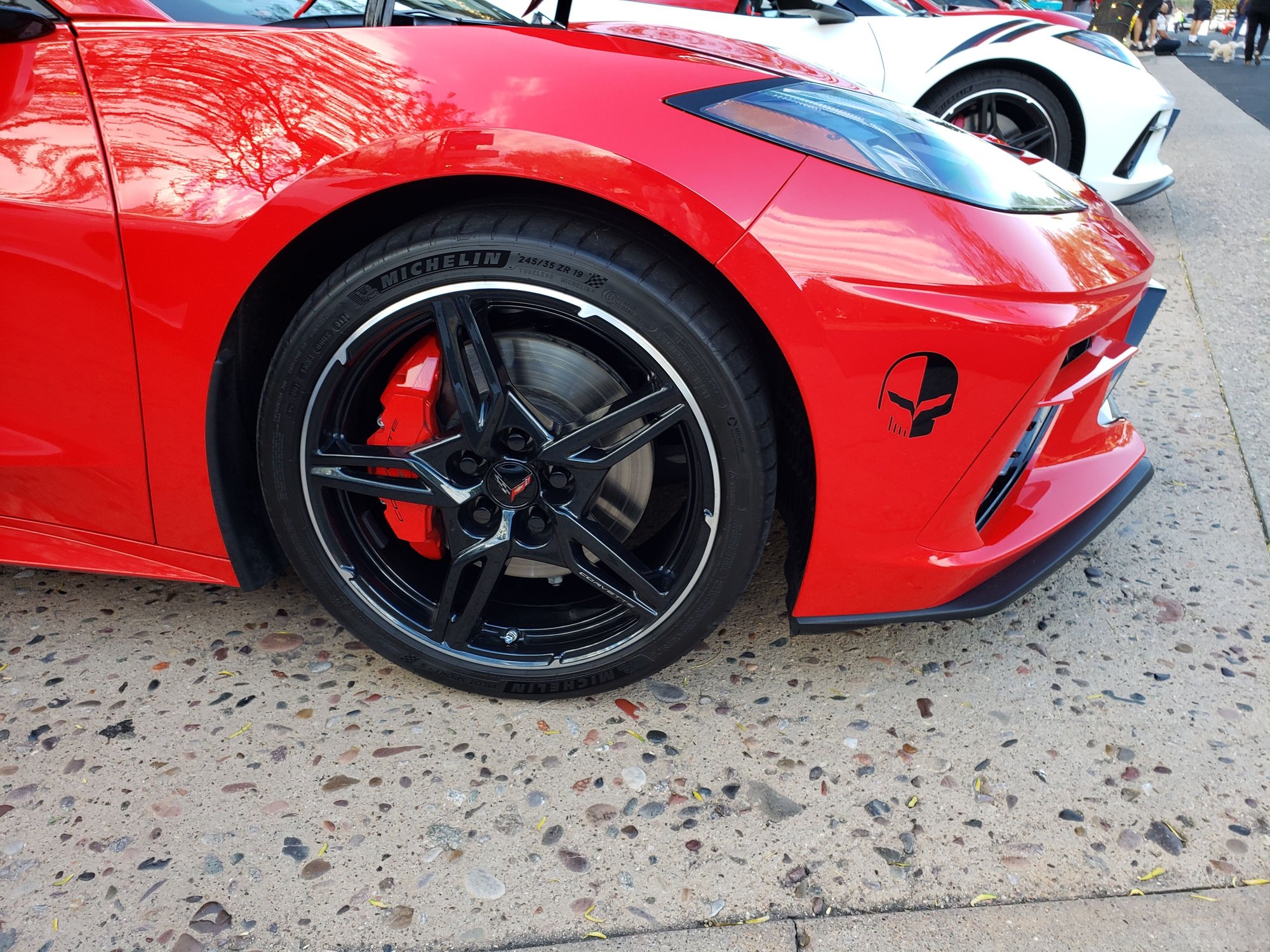 Bright Red vs. edge red calipers Page 2 CorvetteForum Chevrolet