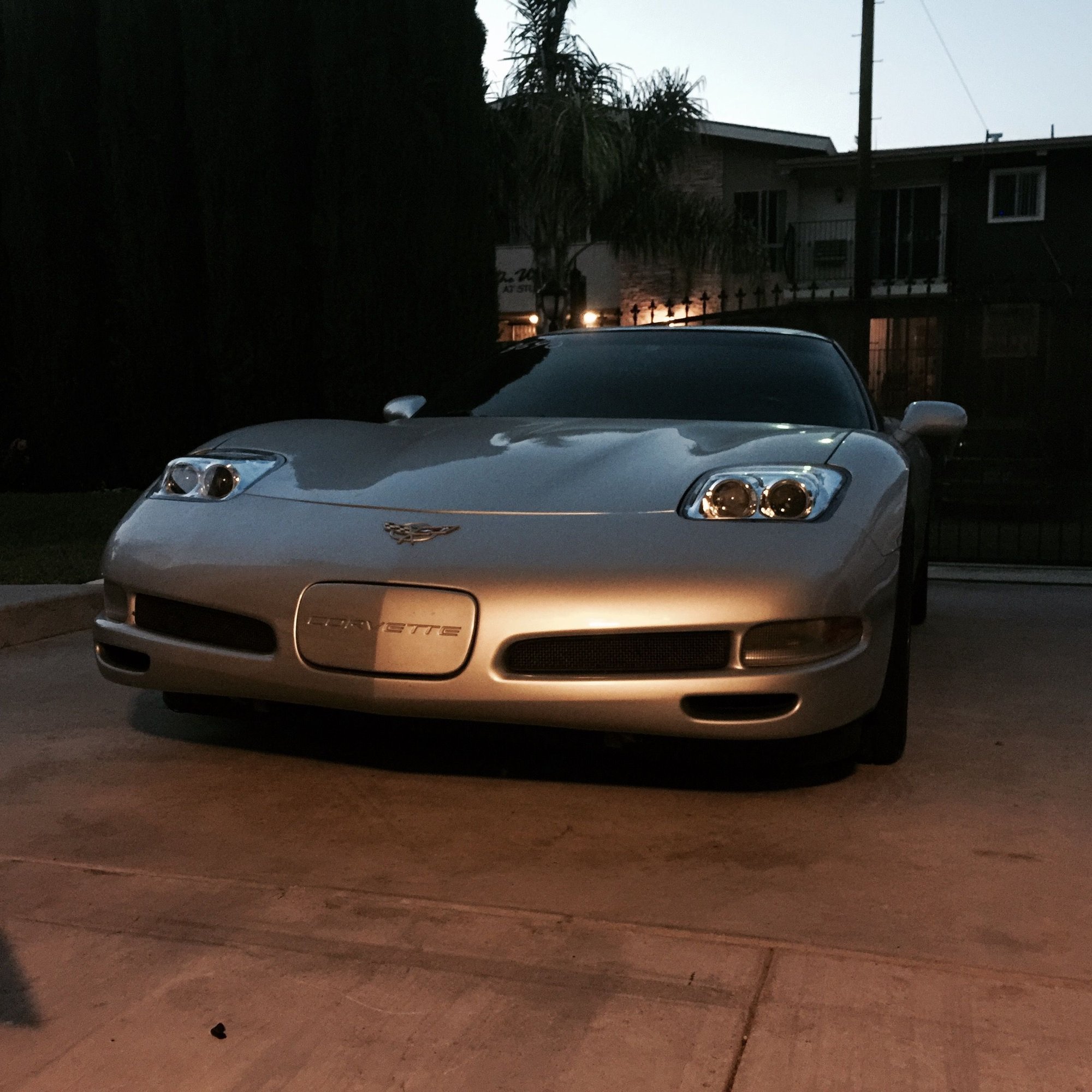 F/S Depo C5R style chrome headlights w/hid 350 CorvetteForum