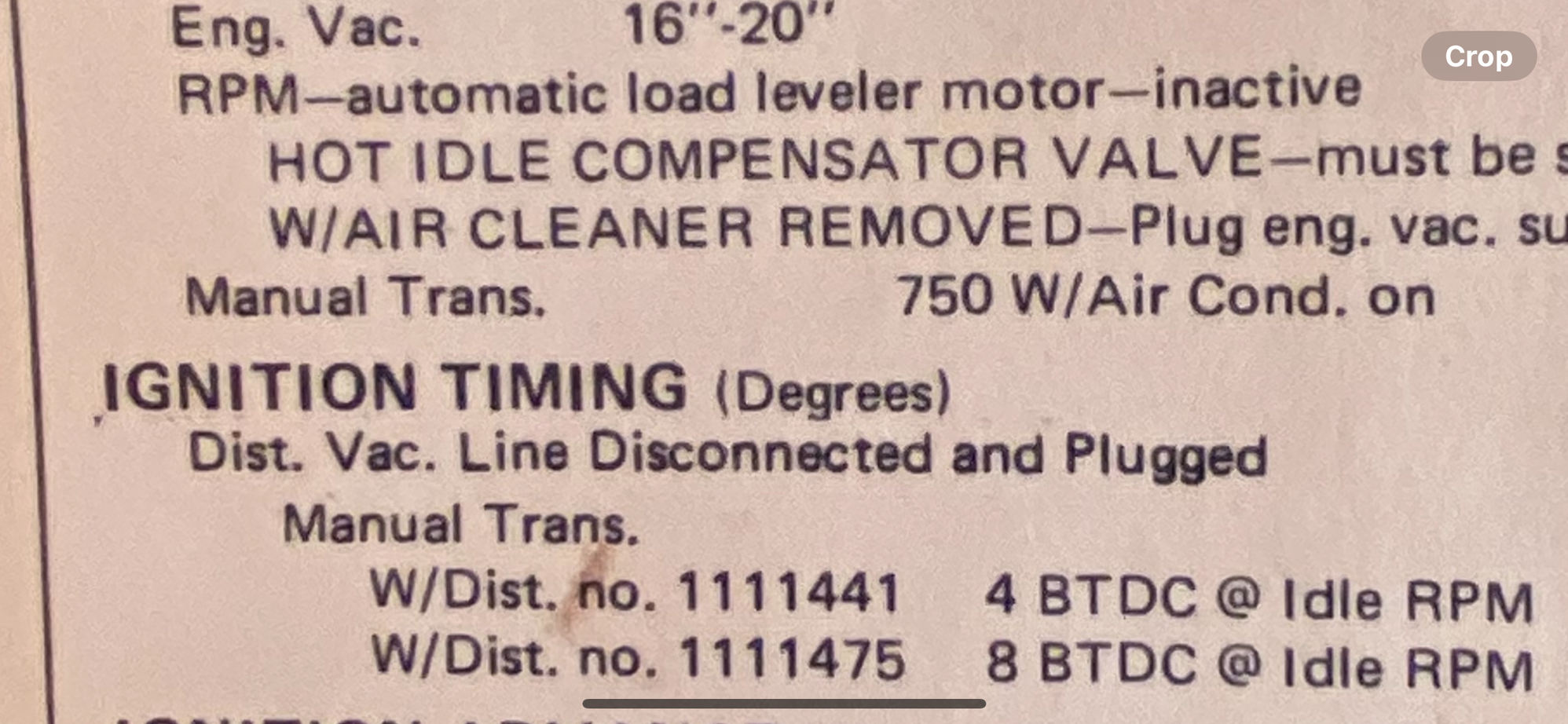 Timing degrees for base stock 350 CorvetteForum Chevrolet Corvette
