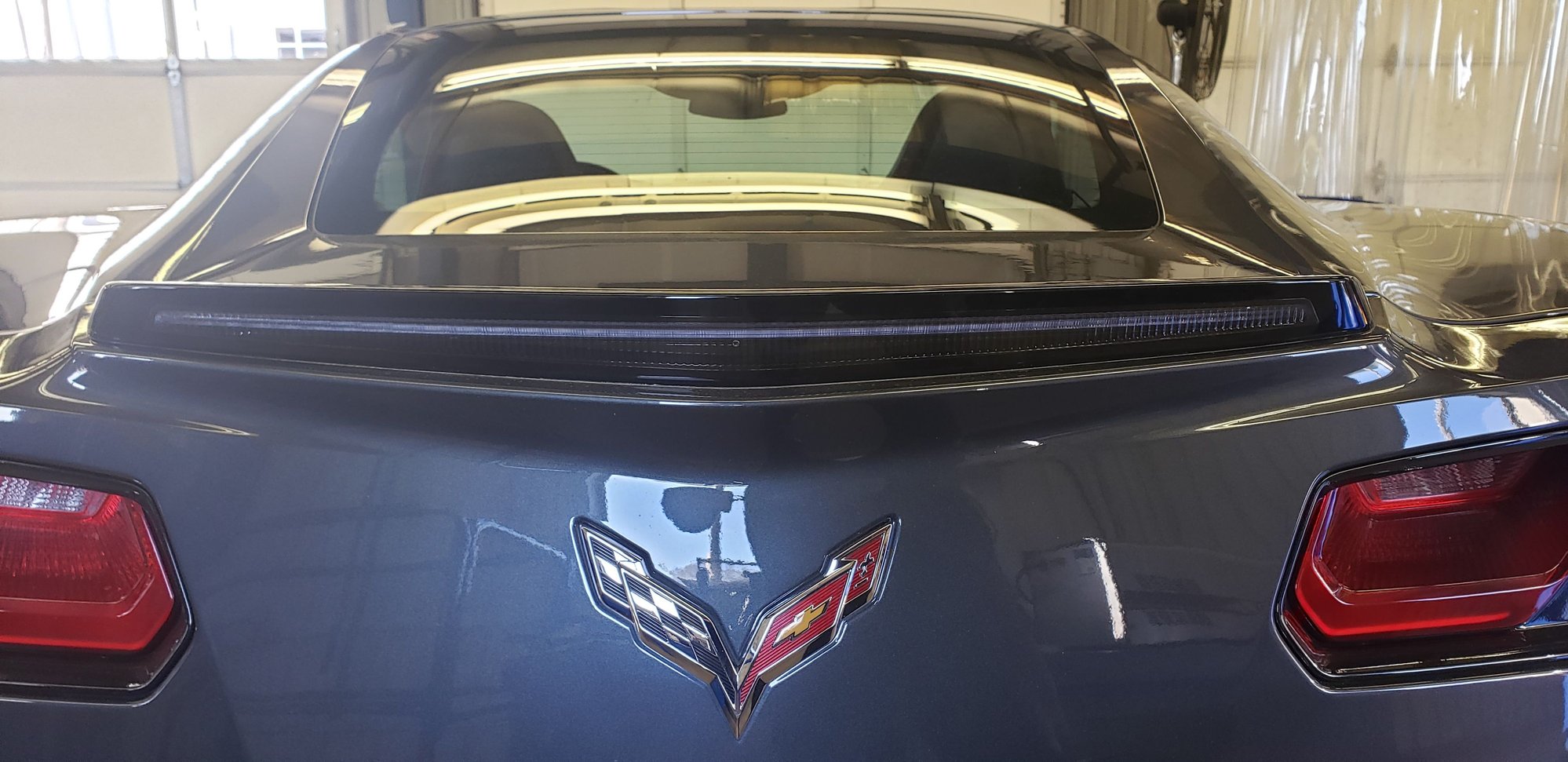 Corvette Third Brake Light Blackout Kit; Dark Smoked Acrylic (14-19 Corvette C7) - Free Shipping