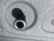 Top of grommet 
