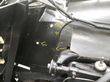 4 more holes in passager inner fender. They don't line up for the voltage regulator, nor is there any voltage reg.  mounting holes in the rad support at all. It's on the driver side inner fender. Where should the voltage reg be on what I assume is a '65 327 300hp non air car. Battery on drivers side.