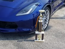 Bill Stasck all Corvette show 2018 1st place stock