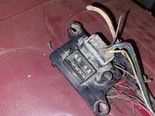 10 pin connector - 60s? engine harness.