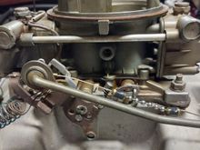 3367 boss between primary and secondary bores on driver's side is blind - no threads for a fitting.