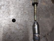 The bullet is 7/8" diameter x 2-5/8" long overall  The gear is 7/8" diameter also X 2-31/32" overall lenth. The gear thickness is 13/32" and the stem is 2-7/16" from the gear to the end.