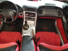 Torch Red interior Swap with Braum Racing