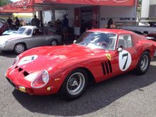 Then this one was sitting in the pit show area. The day before I did get to drive my lowly FFR Daytona Coupe around the track a couple times.