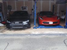 It looks good in garage next to my 2015 Coupe.