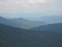 View from Clingmans Dome - Tennessee