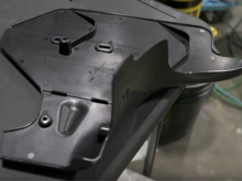 Front Z06 brake duct