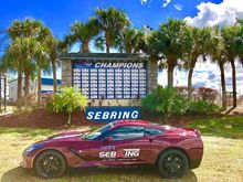 Sebring is spelled Sebring...look for the new color Orange arriving...now. I have a ton of Sebring Orange Tintcoat Corvettes inbound.