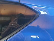 Drivers side from the factory