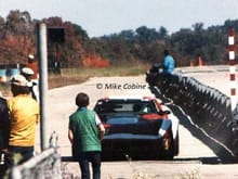 Dick Durant driving Ray Williams' B/Prod Corvette, Mid America Raceway - 1980