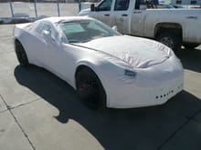 2015  Z06 just off the truck from the rail head