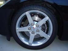 DIY Black and Silver Calipers