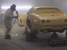 2003 - In the paint booth
