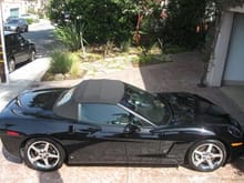 2007 Black Chevy Corvette