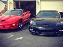 my trans am and z