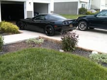 my vette with rims