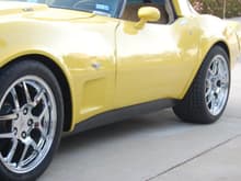 C5 Z06 Wheel and tire