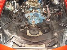 Early days of engine rebuild:  took over 6 months for engine project
