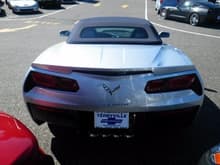 Sophie's, beautiful rear view.  Terryville Chevrolet, CT.