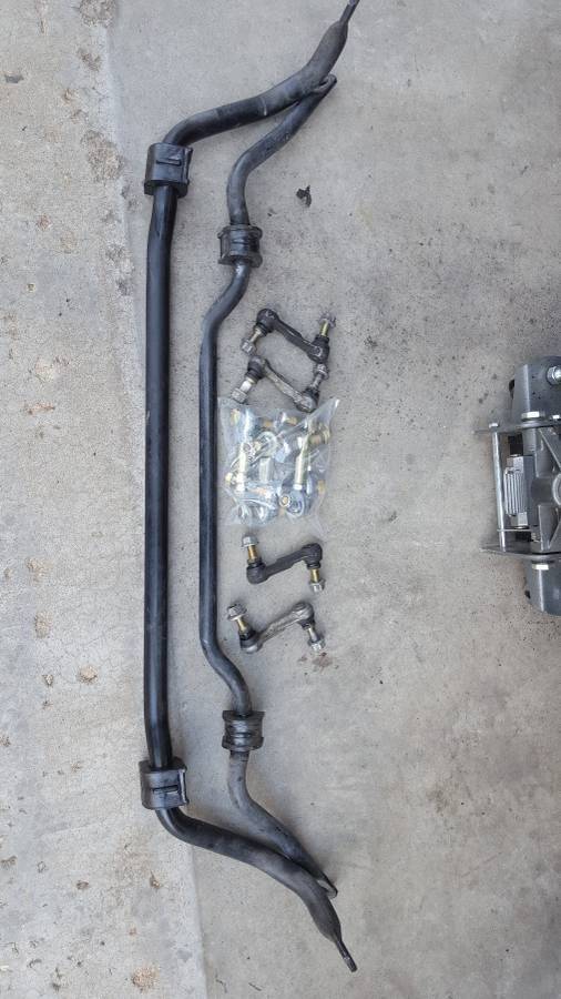 FS (For Sale) OEM C5 Z06 sway bars w/ poly bushings and Z06 end links