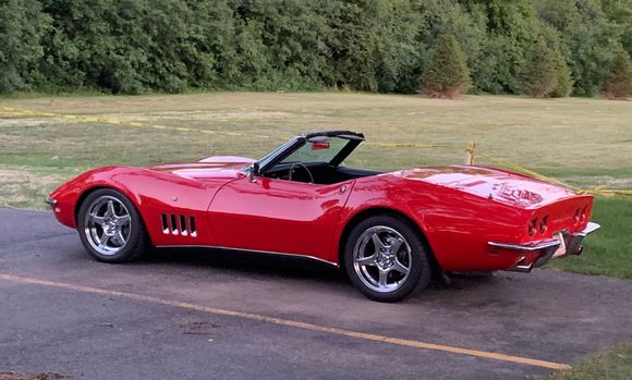 Our 1968 Roadster for consideration. 
327/300 hp base convertible 