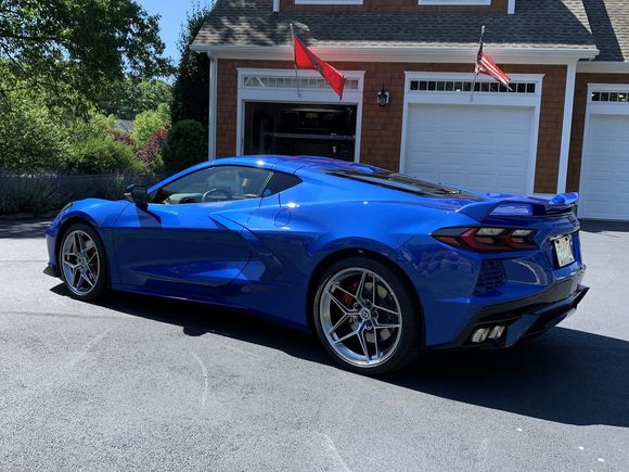 HRE FF11 Liquid Metal Corvette C8 fitment - 19/20"
