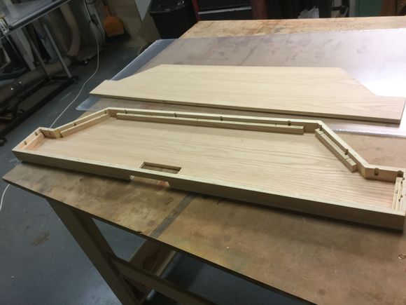 It’s a start. Amp and crossovers will sit on top.