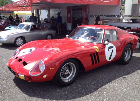 Then this one was sitting in the pit show area. The day before I did get to drive my lowly FFR Daytona Coupe around the track a couple times.