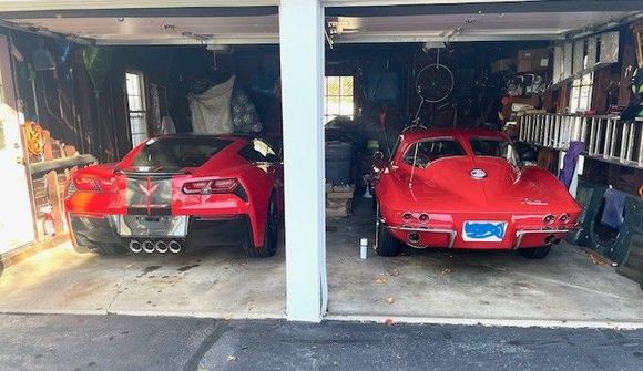 Garage mates....