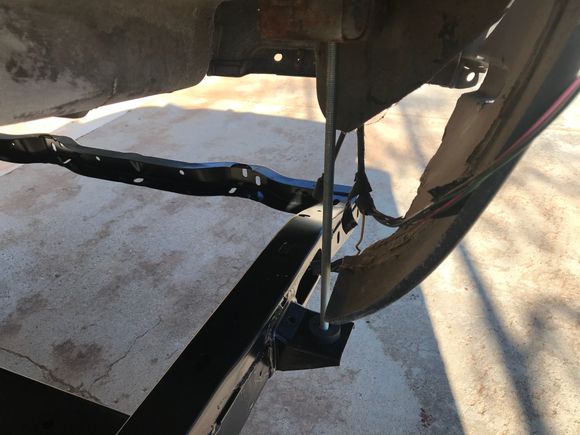 Yeah, I turned the bushing over before I bolted it down...oop’s. It’s been a while.