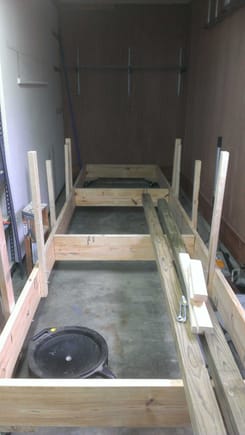 the body dolly in the garage nook, pre body lift