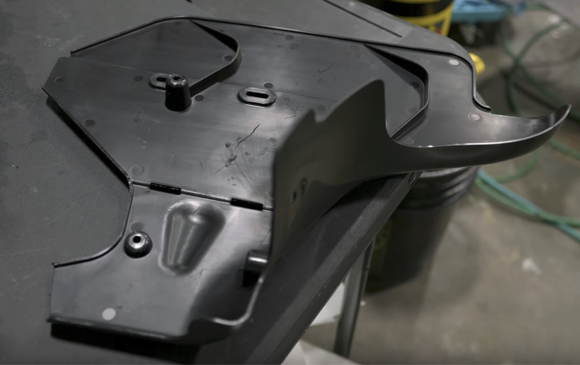 Front Z06 brake duct