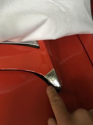 Black vynil decklid protector, bought at Mid America Motorworks, Effingham