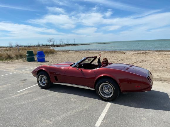 A day we took a ride to the beach