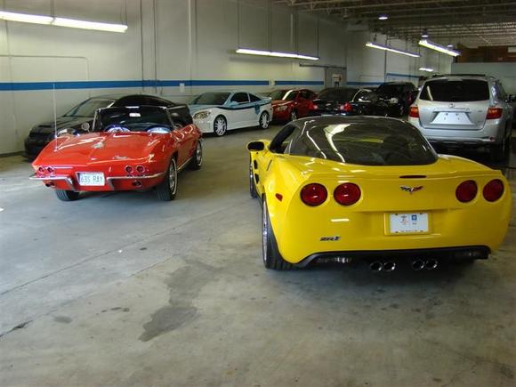 Corvettes   My '63 and 2009 ZR1 36 (Medium)